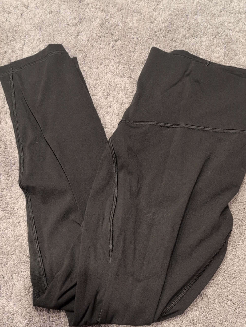 Lululemon High-Waist Olive green Leggings